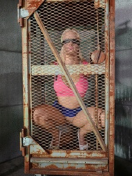 Sexy MILF caged and trained, pic #9